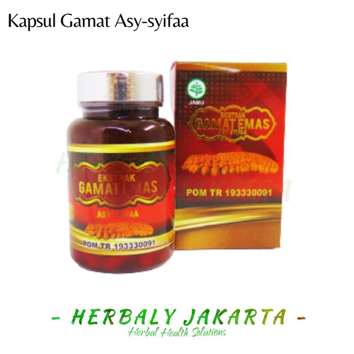 Kapsul Gamat Emas Oil POM BPOM 75 Kapsul