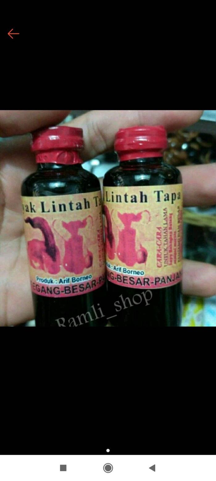 COD TERMURAH MINYAK LINTAH TAPA KALIMANTAN HARGA PERBOTOL