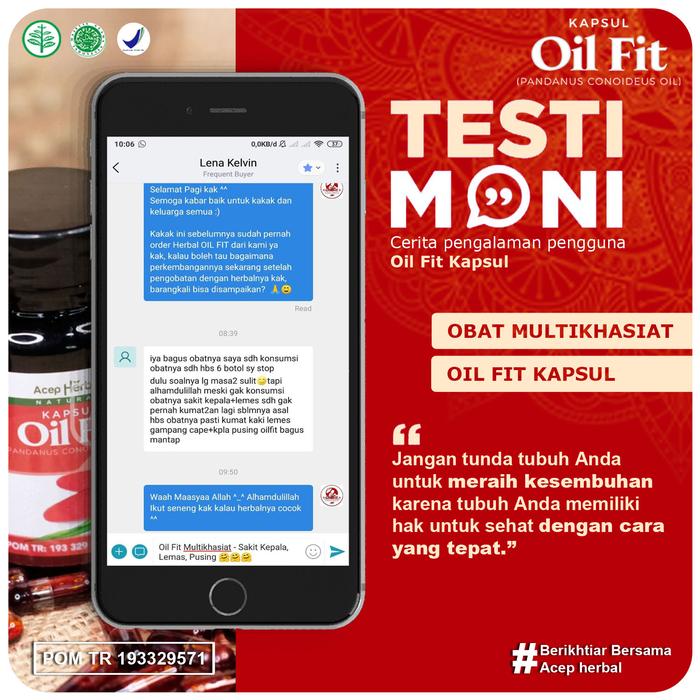 Oil Fit Obat Diabetes Kencing Manis Herbal Buah Merah Papua Original Mengatasi Luka Diabetes Melitus