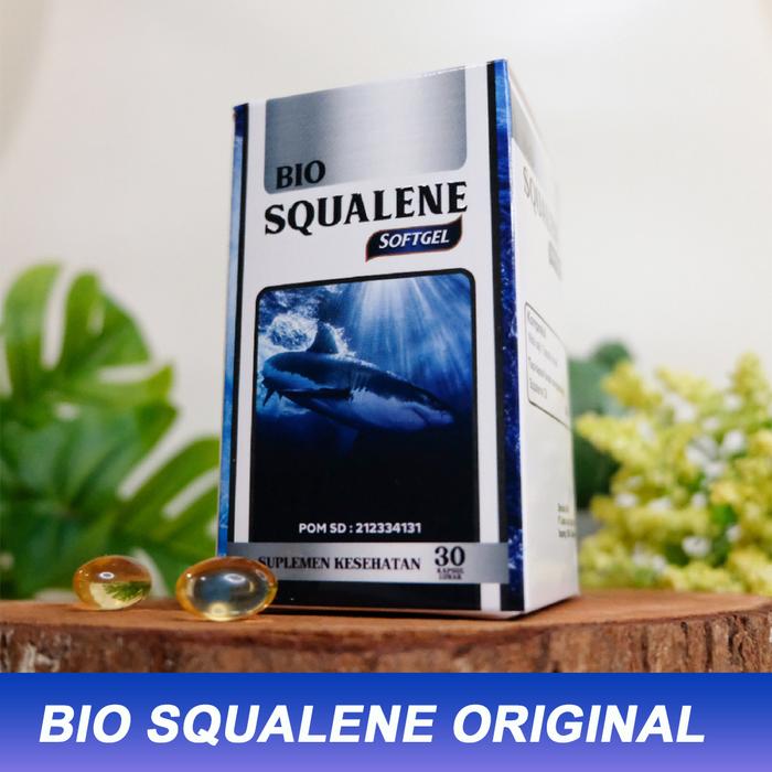 BIO SQUALENE Minyak Ikan Hiu Asli Obat Fatty Liver, Penghilang Lemak Hati, Liver Bengkak, Sirosis Ha