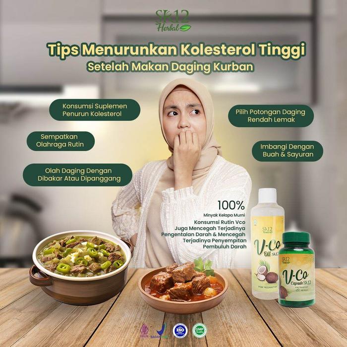 Minyak VCO Oil SR12 60ml 100ml 250ml Kapsul
