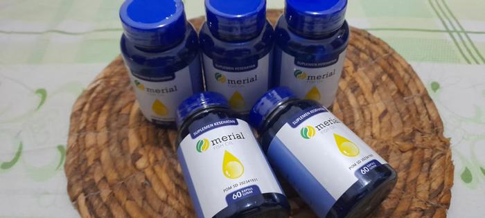 Merial Fish Oil Original Suplemen Kesehatan Tubuh Bpom Resmi