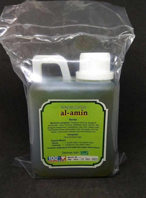 Minyak Zaitun Extra Virgin 500 ml Al amin Minyak Zaitun Al Amin Zaitun Al-Amin