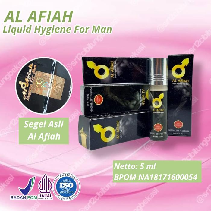 Hajar Jahanam AL AFIAH BPOM Obat Penahan Ejakulasi Hubungan Intim Al Afiah Liquid Hygiene For Man 5m