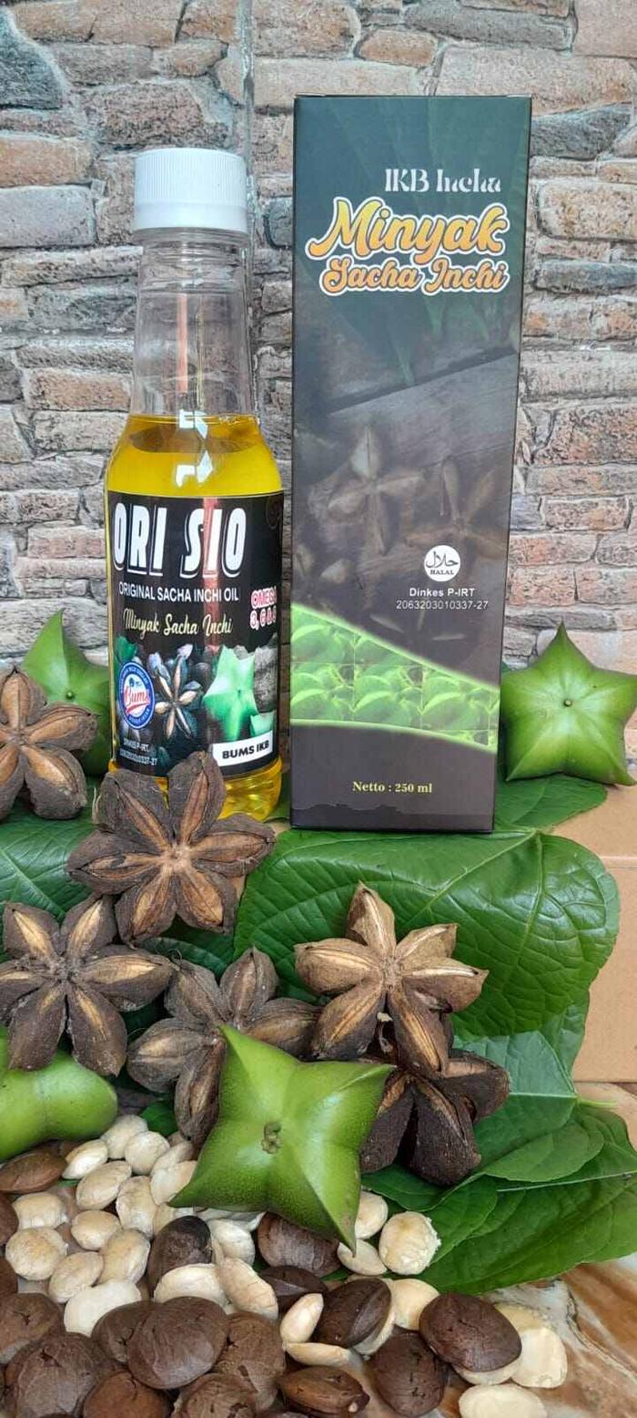 MINYAK OIL SACHA INCHI ORIGINAL MURNI /MINYAK OMEGA 3,6 & 9 250 ml