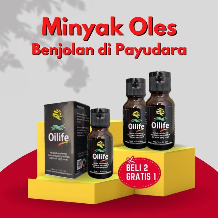 [OILIFE ORIGINAL] MINYAK OLES TERBUKTI EFEKTIF OBATI KEMPESKAN SEGALA MACAM BENJOLAN PADA ORGAN TUBU