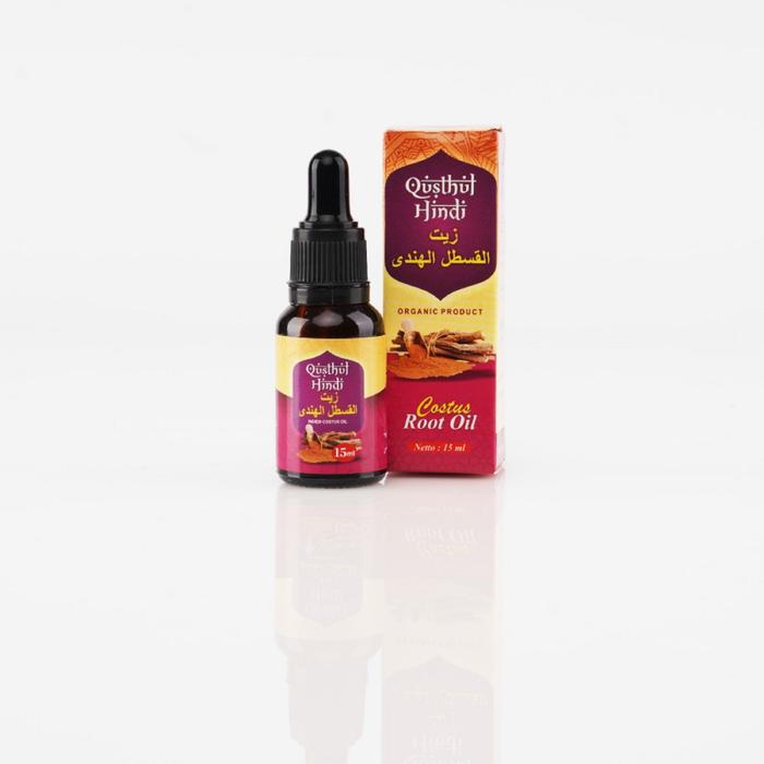 QUSTUL HINDI TETES Untuk Kesehatan Isi 15ml - QUSTHUL HINDI COSTUS ROOT OIL