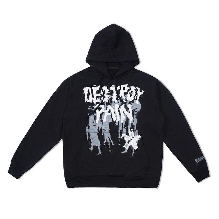 Roofair Hoodie Black - Destroy (Best Quality)