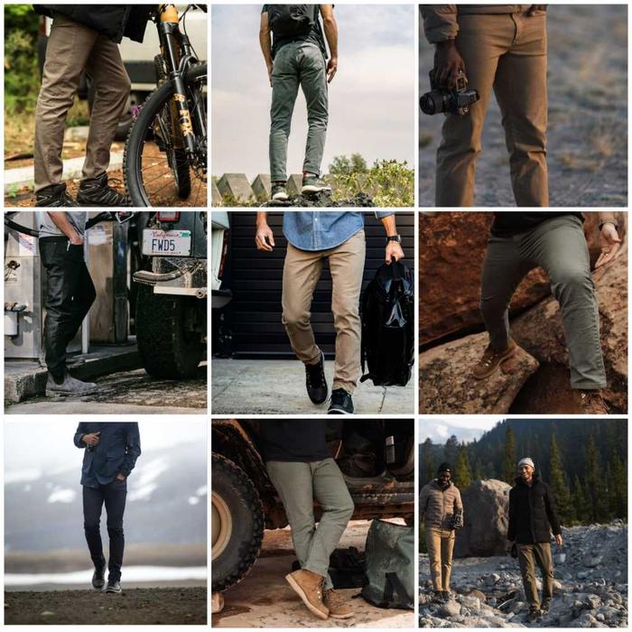 Celana Huckberry Proof Slim Pants (Best Quality)
