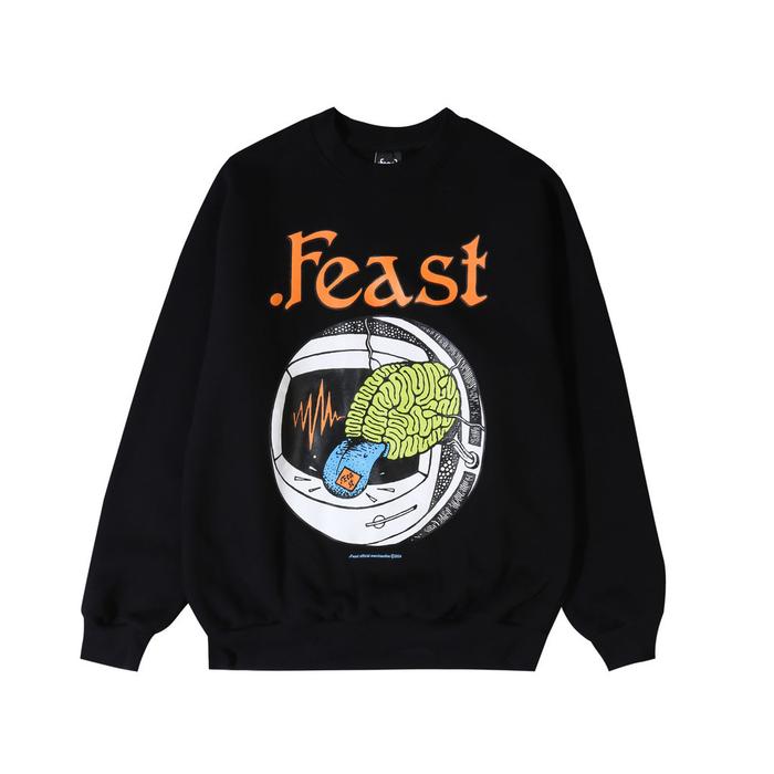 .Feast - Braindead - Sweatshirt - Black (Best Quality)
