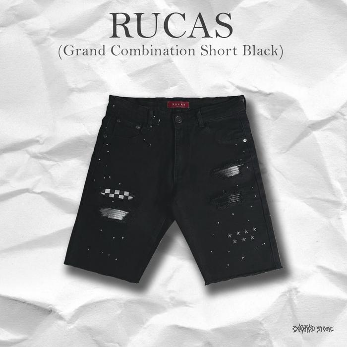 Rucas Season 9 - S9 - Rucas Grand Combination Short Black Original (Best Quality)