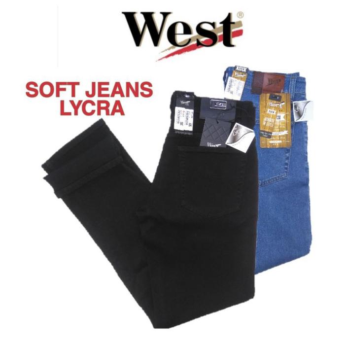 West Jeans Original / Celana Soft Jeans Pria / Ramayana Sidoarjo (Best Quality)