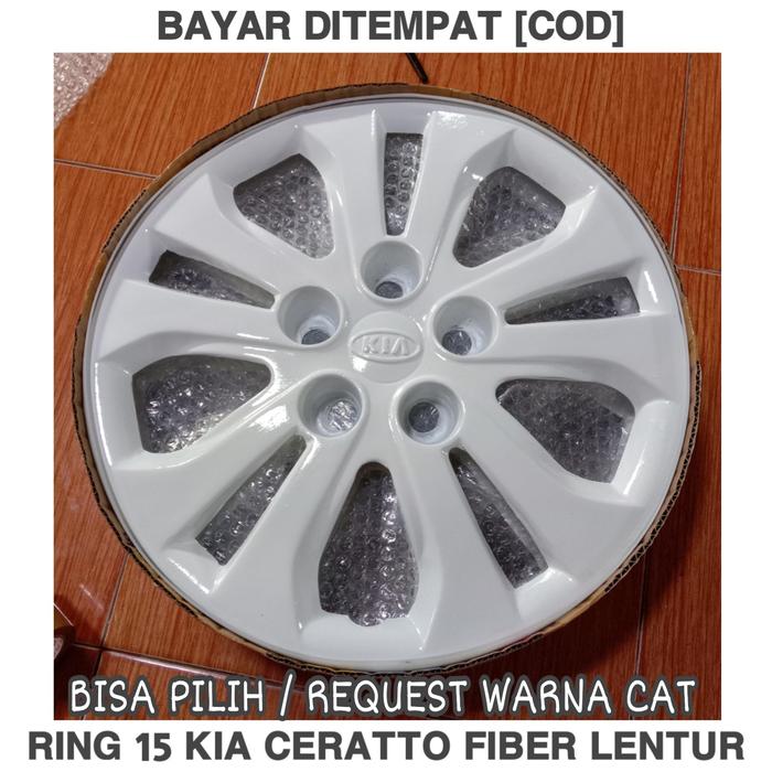 Weldop Mobil Pickup Ring 15 R15 Model Kia Bahan Fiber Lentur, Wheeldop Wildop Weldof Wildof Dop Tutu