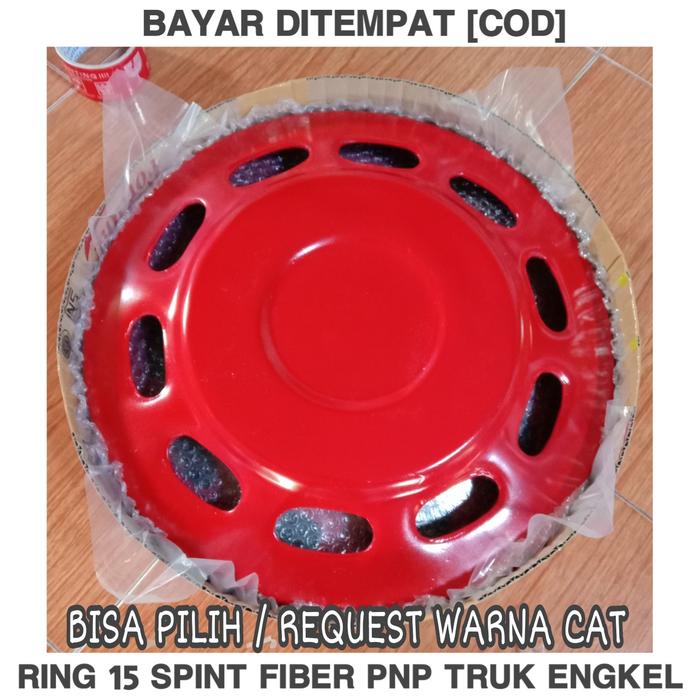 Weldop Ring 15 Model Sprint Bahan Fiber Pnp Truk Engkel, Bus Mikro, dll, Wheeldop Wildop Weldof Wild