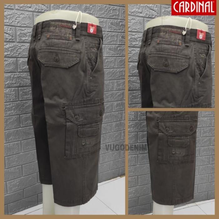 Cardinal 7/8 Sz 27-38 ( Di Bawah Lutut ) / Celana 7/8 Cargo Pria 100% Original / Celana Pendek Cargo