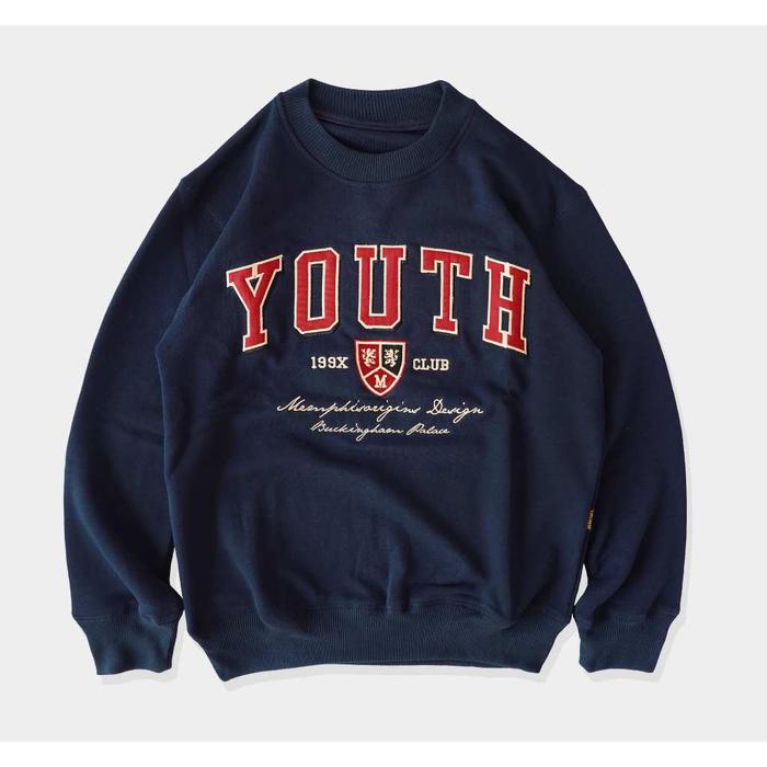 Crewneck Oversized - Palace (Navy) (Best Quality)