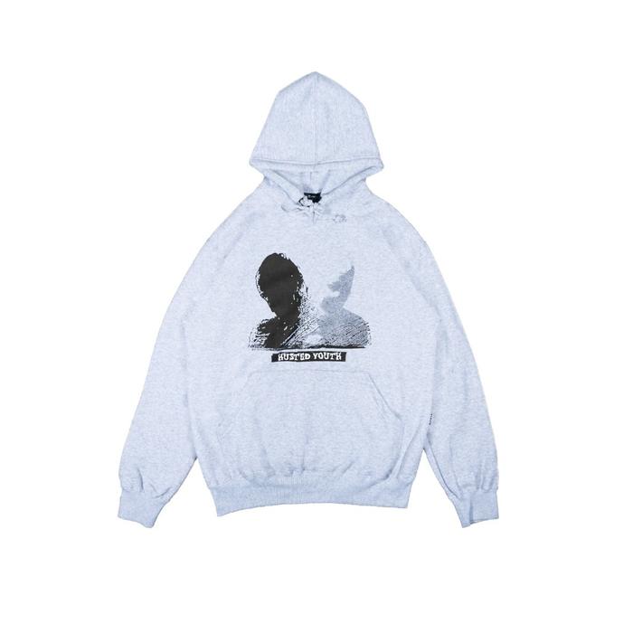 Husted Hoodie Cadow Grey (Best Quality)