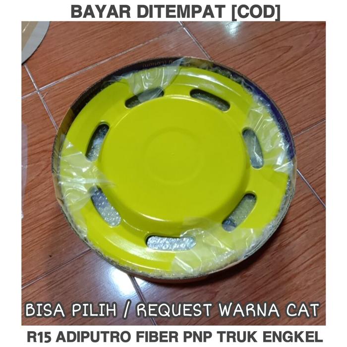 Weldop Truk Engkel Ring 15 R15 Model Adiputro Bahan Fiber, Wheeldop Wildop Weldof Wildof Dop Tutup V