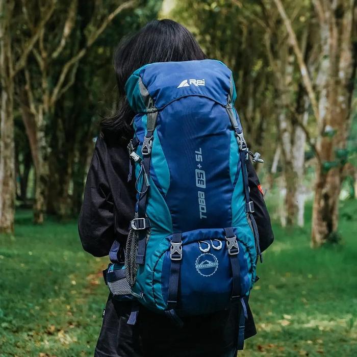 Rei Tas Carrier Toba 35+5L Original - Tas Gunung 40 Liter - Tas Camping Arei Outdoorgear (Best Quali