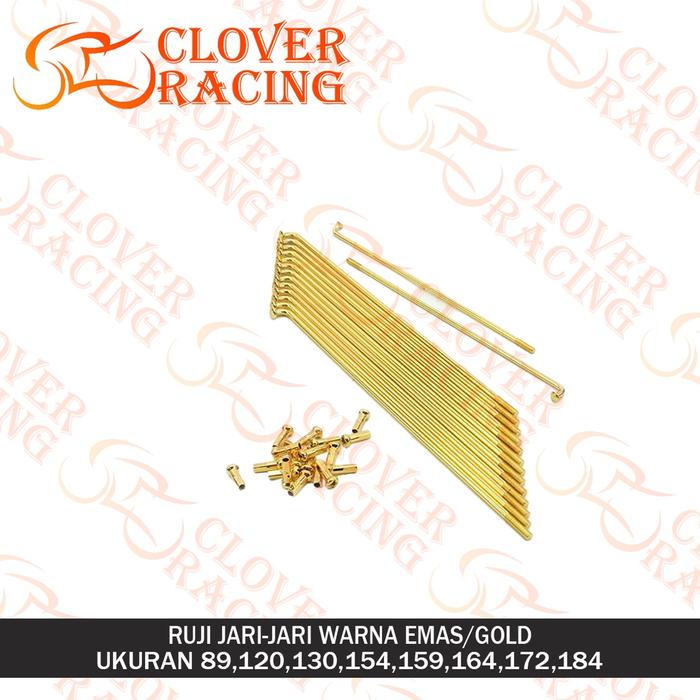 [ BISA COD ] RUJI JARI JARI VELG EMAS GOLD RING SEMUA UKURAN JERUJI MOTOR VELEG PELEK PLEK VLEK DUA 