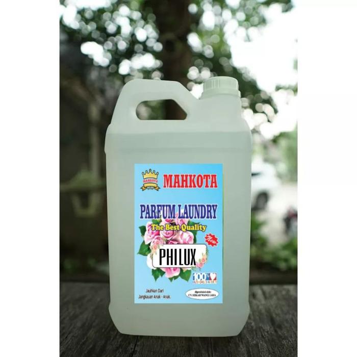 MURAH!!! MAHKOTA PARFUM PEWANGI PAKAIAN LAUNDRY 5 LITER GRADE A