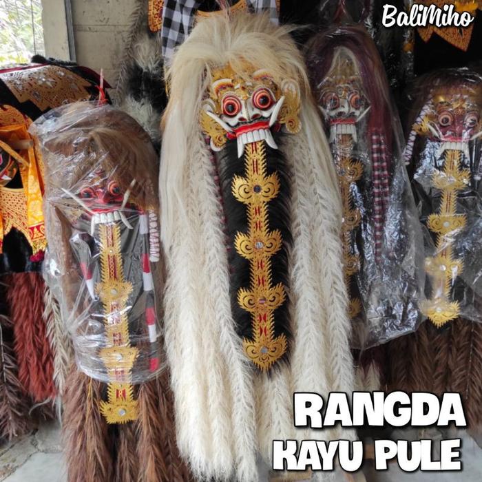 Best Seller! Rangda Kayu Pule Asli Ran Sakral/Topeng Rangda/Tapel Rangda Kayu Pule/Rangda Bali/Rangd