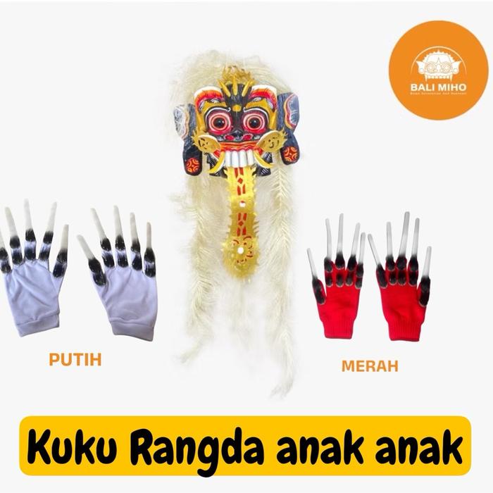 Super Hot! Topeng Rangda Kecil - Rangde Kecil - Rangda Small - Rangde Kecil - Tapel Rangda - Topeng 