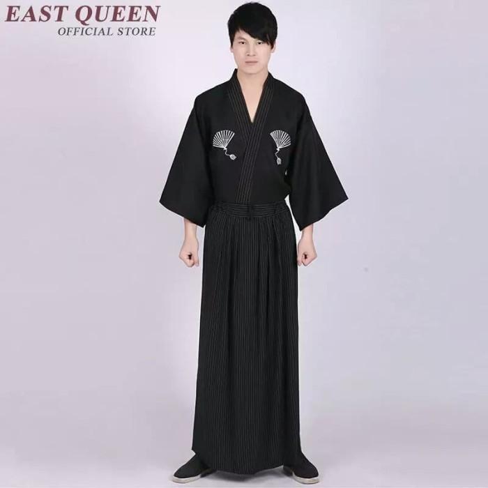 Yukata Jepang Japan Kimono Pria Set Terbatas