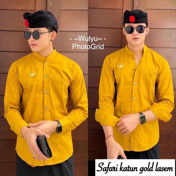 Hot Sale! Safari Panjang Katun Premium - Semi Safari Bali Exclusive
