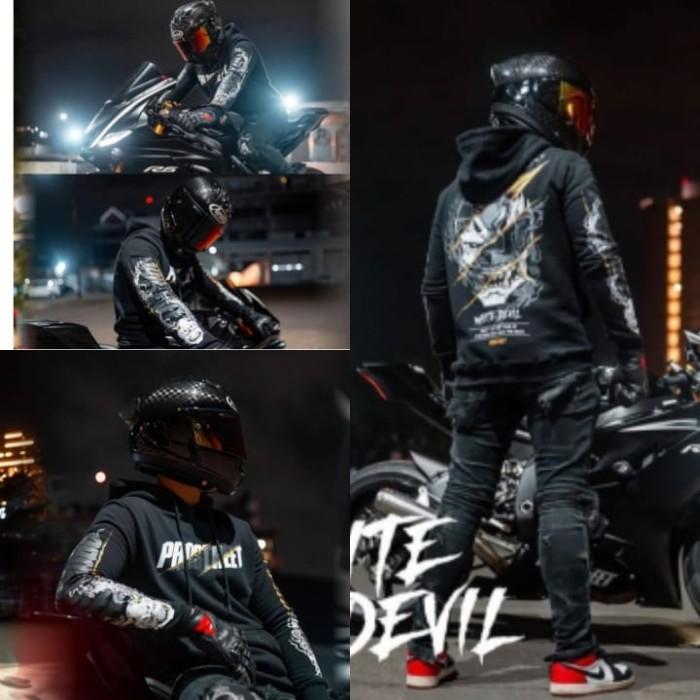 Jaket Pria Hoodie Sunmori Prostreet Ronin Rider Jepang Terbatas