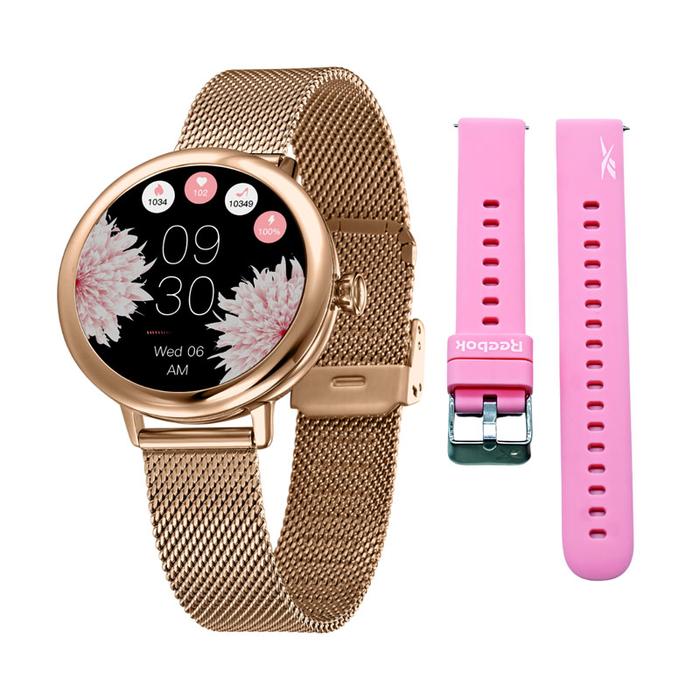 JAM WANITA ORI REEBOK SMARTWATCH RV-GLO-L0-A3S3-BB RV GLO L0 A3S3 BB