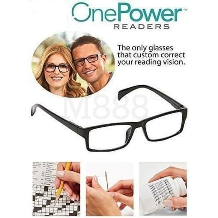 KACAMATA 3 IN 1 - KACAMATA Baca Plus Auto All In One Focus One Power  - HVYM