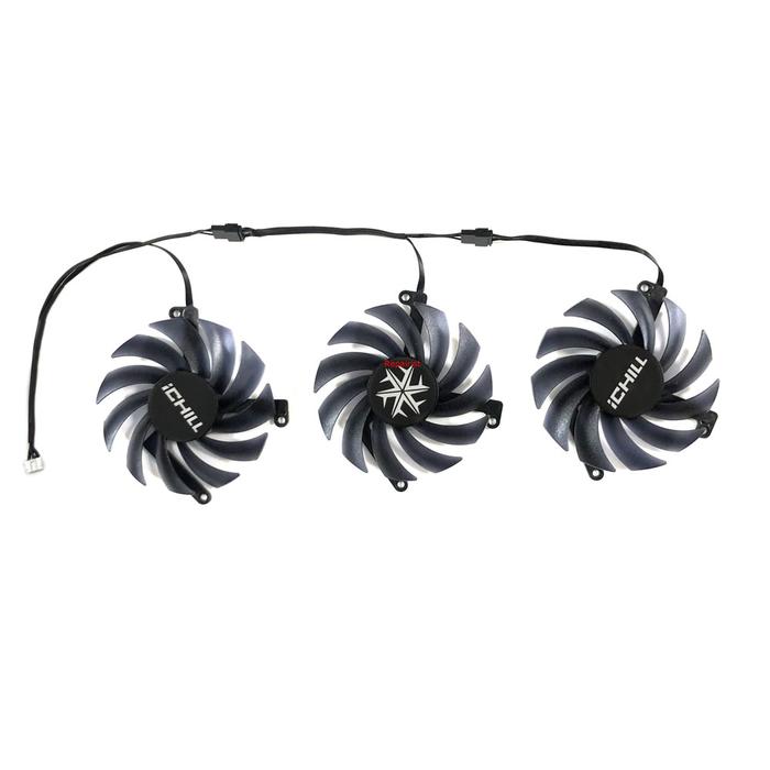 CF-12915S,Graphics Cooler,Video Card Fan,For INNO3D RTX 3070 3070Ti 3080 3080Ti 3090 ICHILL X4 OC,3P