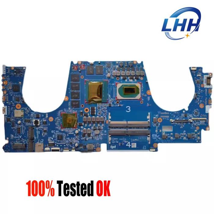 DAXW2GMBEG0 Mainboard for HP ZBook 15 G6 Motherboard with CPU I7-9850H GPU RTX 3000 6G