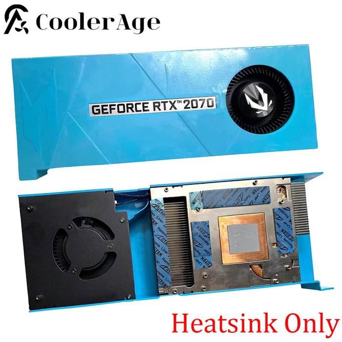 Video Card Fan Replacement for ZOTAC Acer RTX 2070 8GB Blower New Original RTX2070 Graphics Card Coo