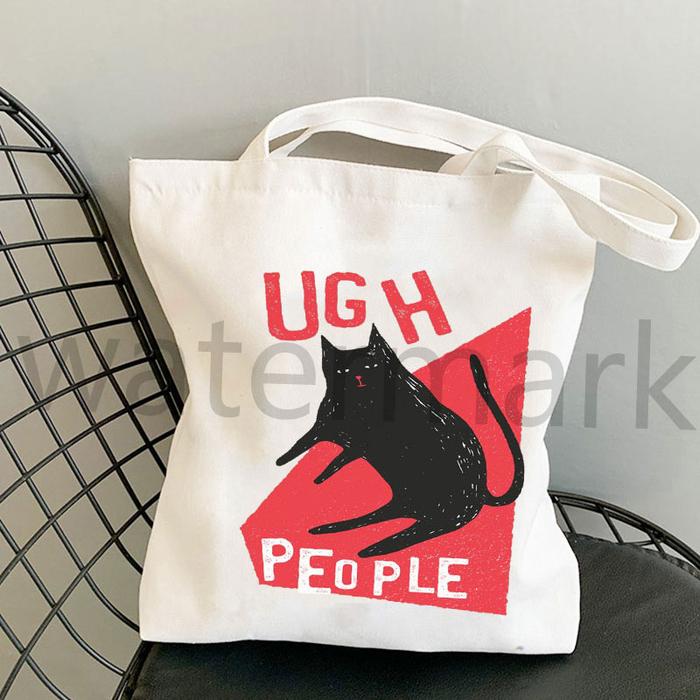 Kpop Tote Bag Aesthetic Shopper Ugh Casual Bag Large Canvas Totes Kpop Canvas Bag Environmentally Fr