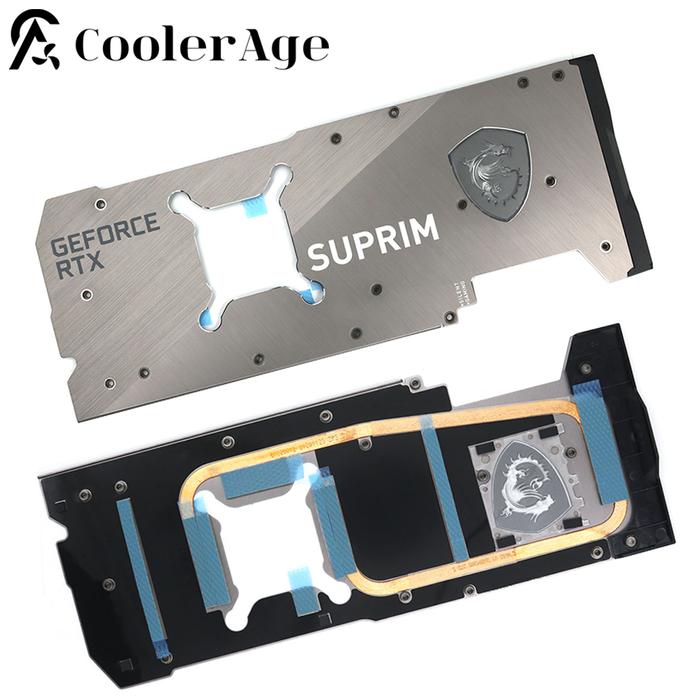 For MSI RTX 3080 Ti SUPRIM X Video Card Backplane New Original RTX3080Ti Replacement Graphics Card B