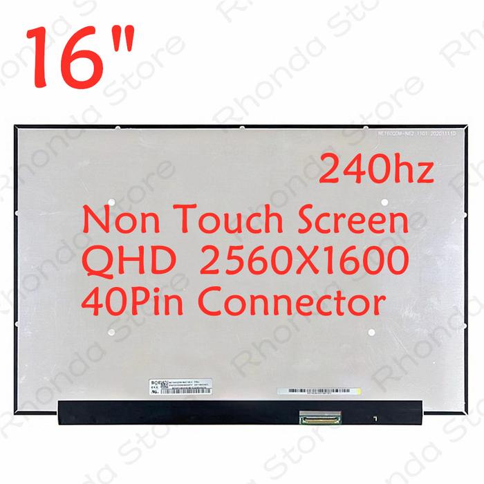 16 inch QHD 240hz Matrix LCD Screen for Schenker Vision 16 Pro RTX 3070 Ti Laptop LCD screen SVS16PL