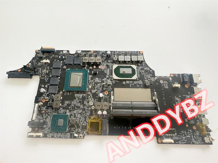 Original ms-17e51 for Msi ms-17e5 gl65 GL75 Leopard 9SEK laptop motherboard with i7-9750h and rtx206