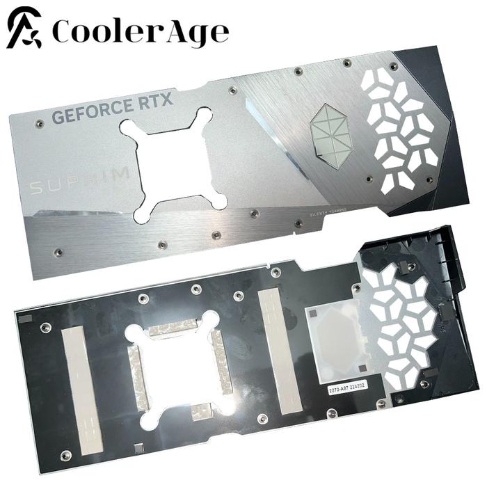 For MSI RTX 4090 Suprim X Video Card Backplane RTX4090 Graphics Card Replacement Backplate
