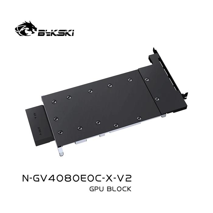 Bykski GPU Water Cooling Cooler For GIGABYTE GeForce RTX 4080 16G EAGLE Graphics Liquid Backplate Bl