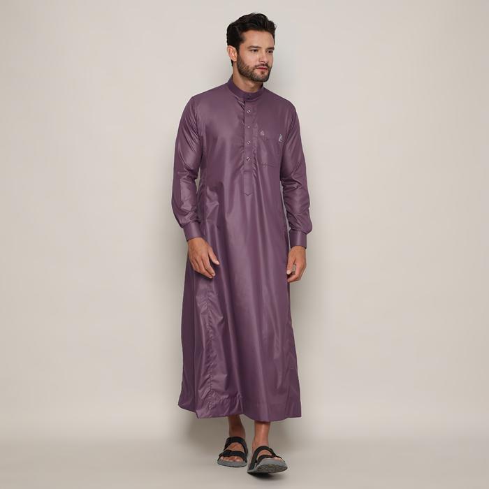 Assabar - Gas Pria baju gas koko pria Pakaian Isla Laki Laki Jubah Modern Elegan Trend Jubah Pria Te