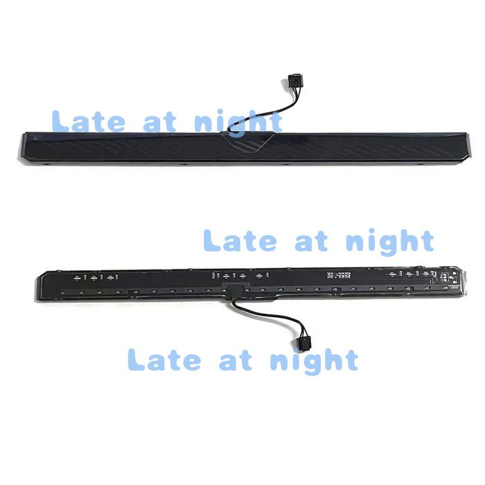 Cpbg05076 RGB graphics card light strip 3 wires 4 pins for Asus ROG Strix RTX 3060 3070 3080 Ti grap