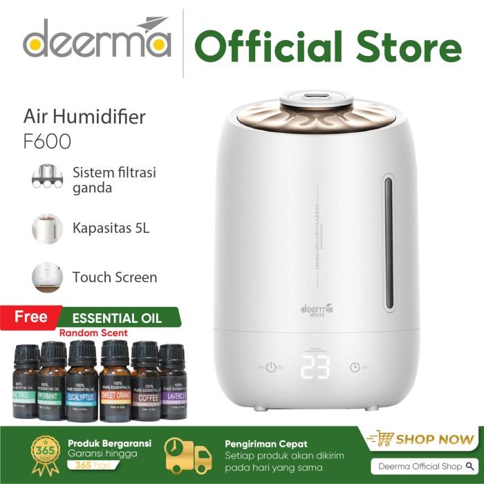 DEERMA F600 5L HUMIDIFIER TIMING WITH INTELLIGENT TOUCH SCREEN