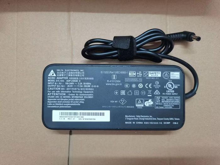 OEM Slim Delta 20V 11.5A 230W ADP-230GB D 5.5mm*2.5mm AC Adapter For Medion Erazer Beast X30 17.3 i7