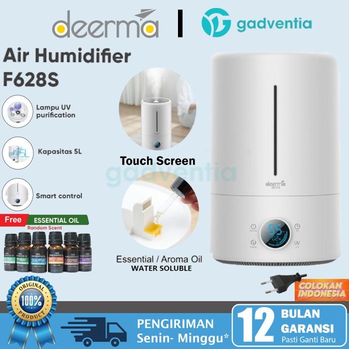 DEERMA F628S AIR HUMIDIFIER TOUCH LED UV LAMP PENYEGAR UDARA 5L
