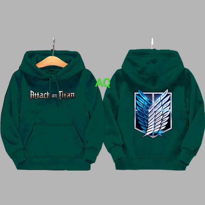 Jaket Anak Attack On Titan 3D