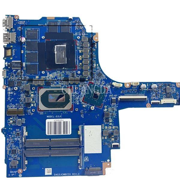 For HP Pavilion Gaming 16-A 16T-A laptop motherboard DAG3JCMBCE0 with i5-10300H 1600Ti 6GB I7-10750H