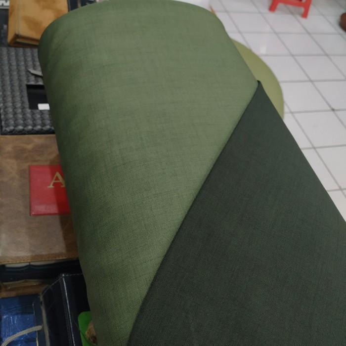 kain pdh seragam TNI AD semi wool size L atau XL