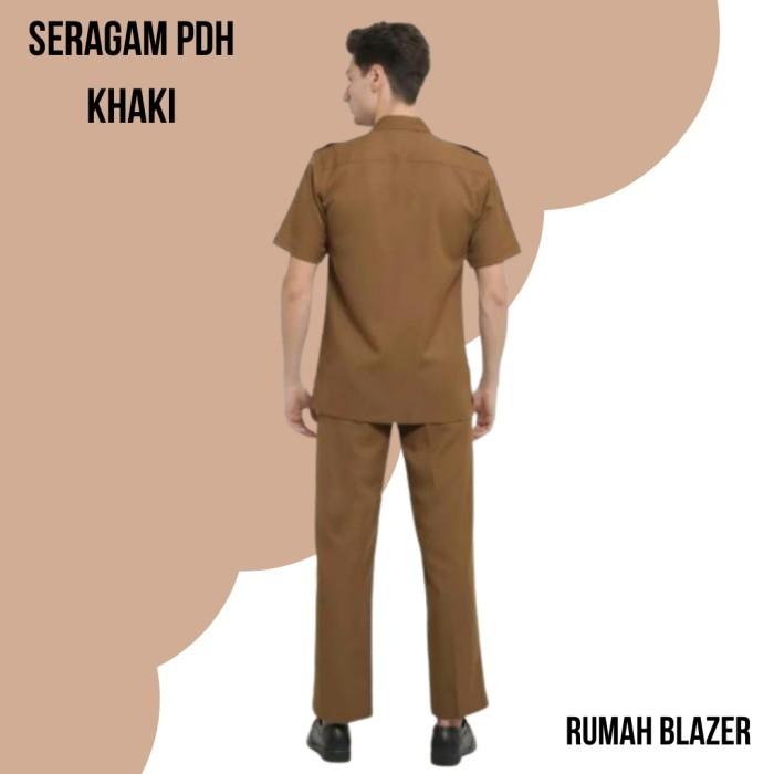 Seragam ASN , PNS ,Pemda Khaki Jumbo Size